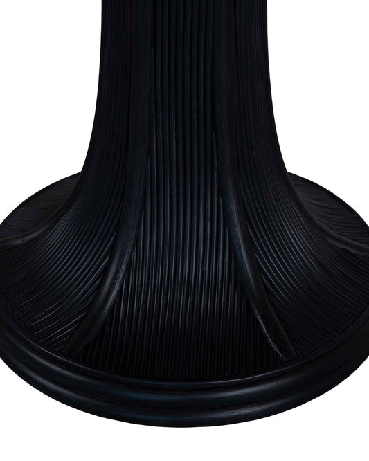 Table ronde Riviera Marbre Noir design Maison Sarah Lavoine Blanc / Noir Marbre 2