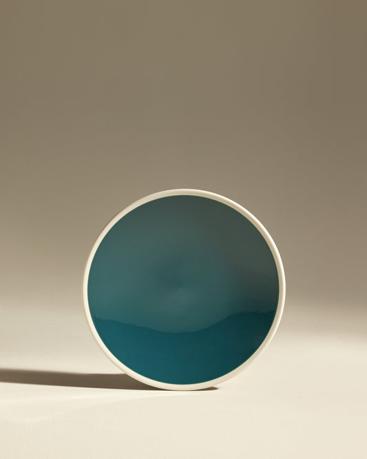 Assiette plate Sicilia - Bleu Sarah design moderne Maison Sarah Lavoine Bleu Sarah Céramique 2