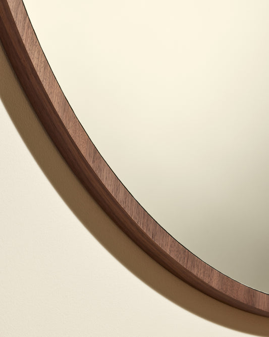 Miroir Bulle - Noyer design Maison Sarah Lavoine Noyer Noyer 3