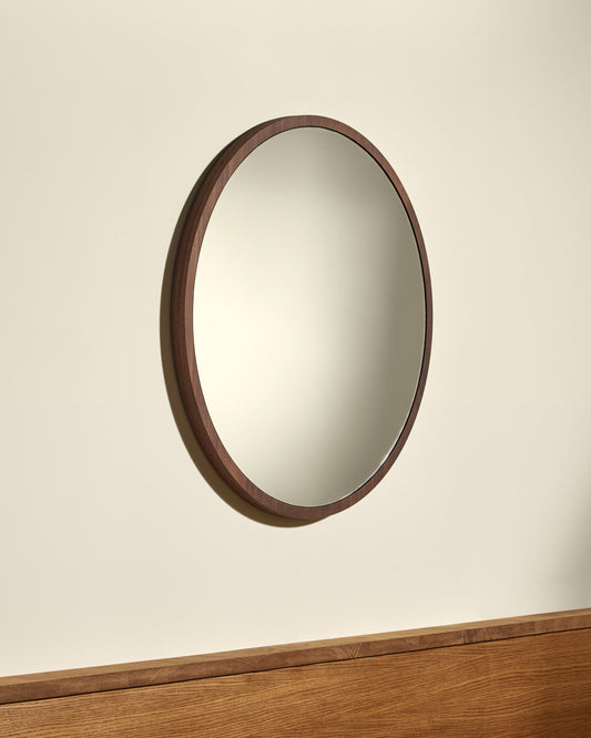 Miroir Bulle - Noyer design Maison Sarah Lavoine Noyer Noyer 2