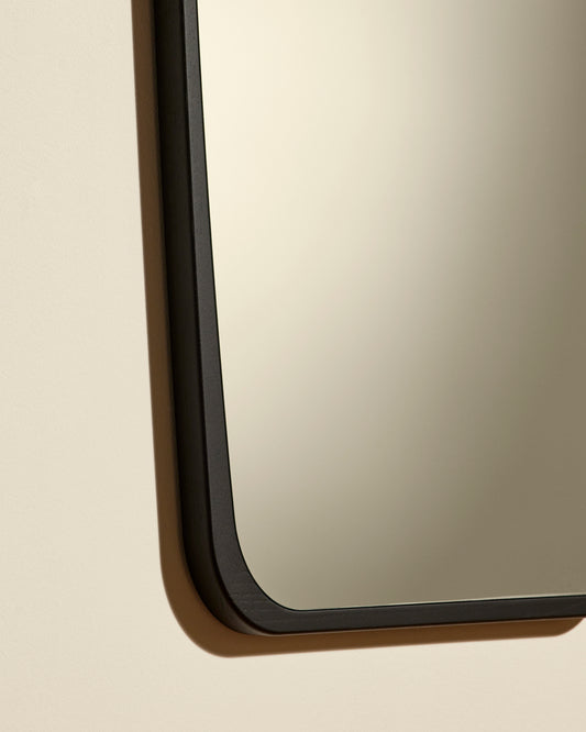 Miroir Organique - Noir design Maison Sarah Lavoine Noir Chêne 63 cm 90 cm 3