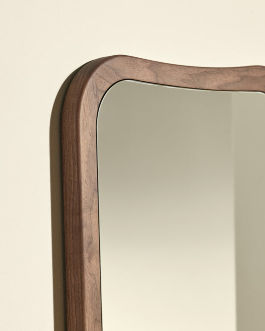 Miroir Organique - Noyer design Maison Sarah Lavoine Noyer Noyer 50 cm 140 cm 3