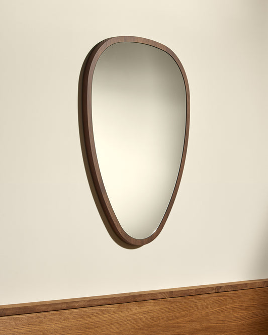Miroir Ovo - Noyer design Maison Sarah Lavoine Noyer Noyer 69 cm 90 cm 2