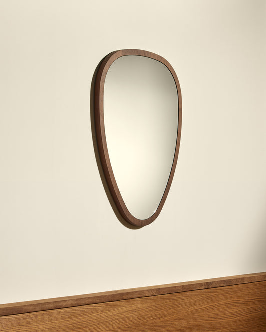 Miroir Ovo - Noyer design Maison Sarah Lavoine Noyer Noyer 57 cm 75 cm 2