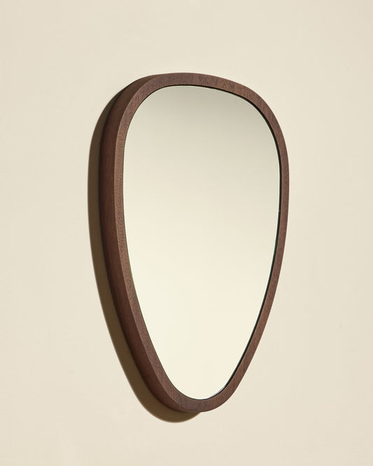 Miroir Ovo - Noyer design Maison Sarah Lavoine Noyer Noyer 38 cm 50 cm 4