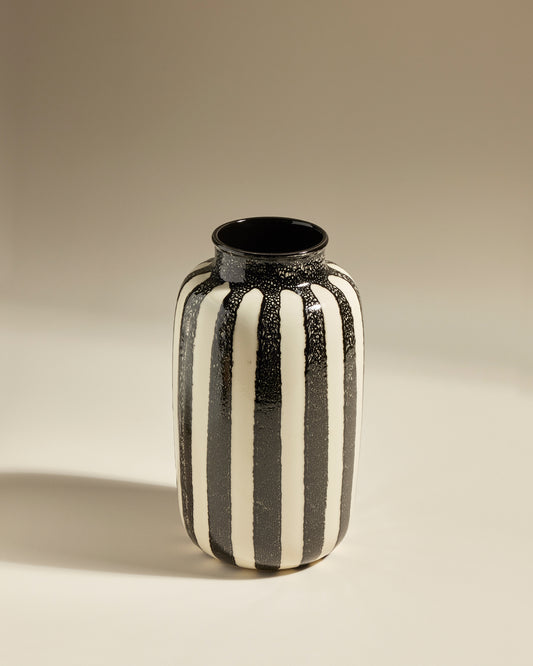 Grand vase décoratif Riviera - Noir design, céramique Maison Sarah Lavoine Noir Céramique 36 cm 2