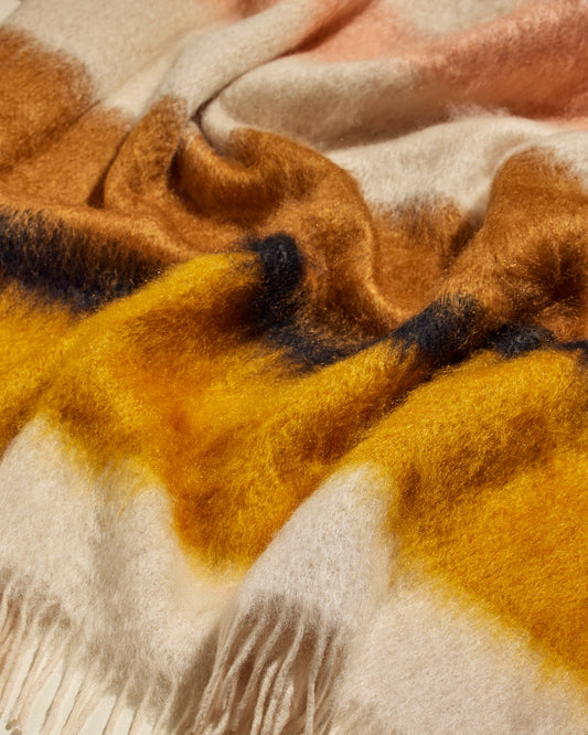 Plaid Serenity - Ambre luxe Maison Sarah Lavoine Ambre Laine 200 cm 130 cm 4