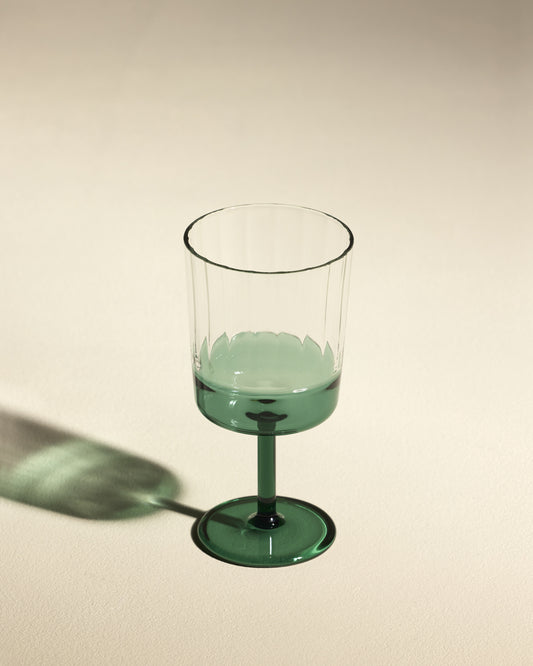 Verre à vin Eclat - Bleu Sarah design Maison Sarah Lavoine Bleu Sarah Verre 13,5 cm 2
