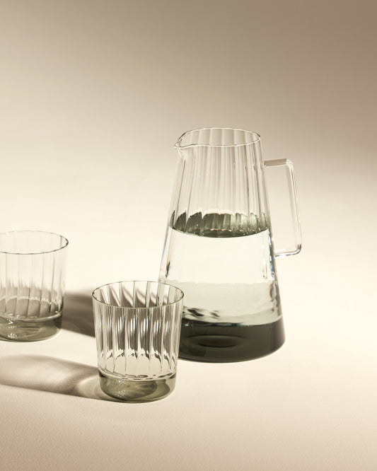 Carafe Eclat - Charbon design Maison Sarah Lavoine Charbon Verre 20 cm 4