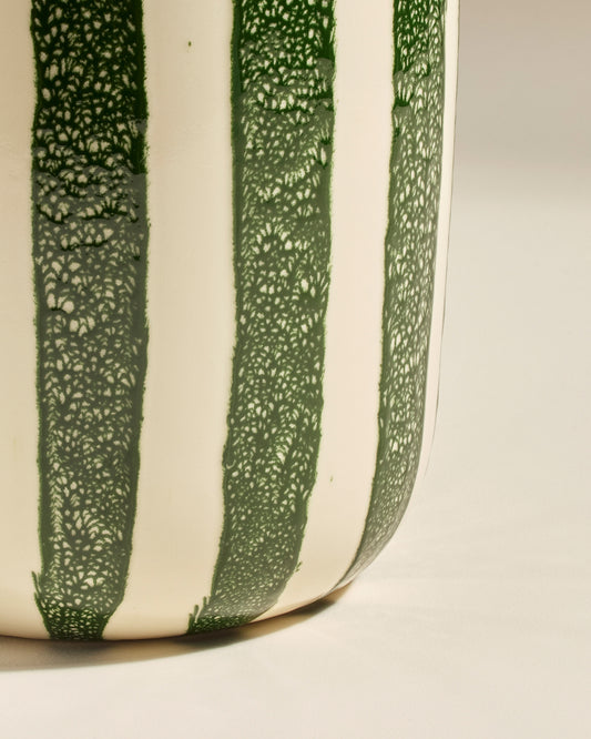 Grand vase décoratif Riviera - Vert design, céramique Maison Sarah Lavoine Vert Céramique 36 cm 3