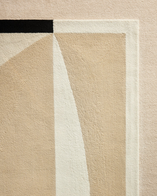 Tapis Abstrait - Lin design Maison Sarah Lavoine Lin Laine Petit 170 cm | Moyen 200 cm | Grand 250 cm Petit 240 cm | Moyen 300 cm | Grand 350 cm 3