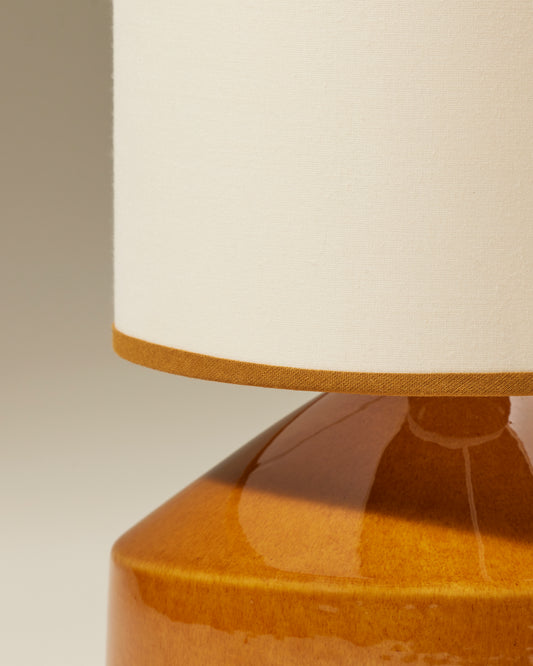 Lampe de table Claude - Fauve design Maison Sarah Lavoine Fauve Céramique 27 cm 3