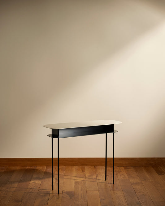 Console Tokyo - Ecru design Maison Sarah Lavoine Ecru Acier 110 cm 85 cm 2