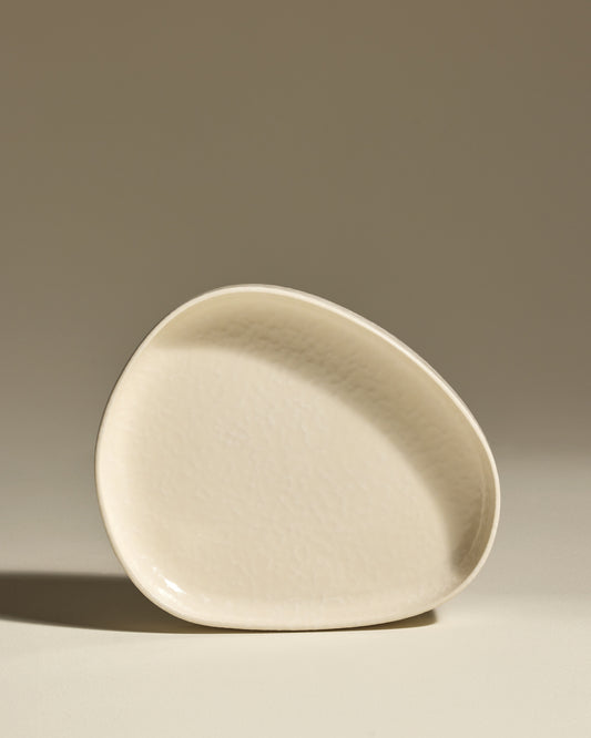 Vide poche Mars - Ecru design Maison Sarah Lavoine Ecru Céramique 28 cm 3,5 cm 2