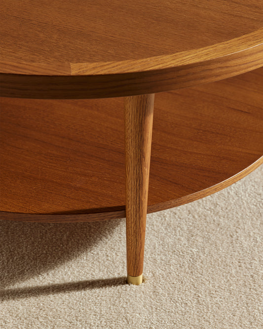 Table basse Puzzle - Naturel design Maison Sarah Lavoine Chêne Chêne 35 cm 2