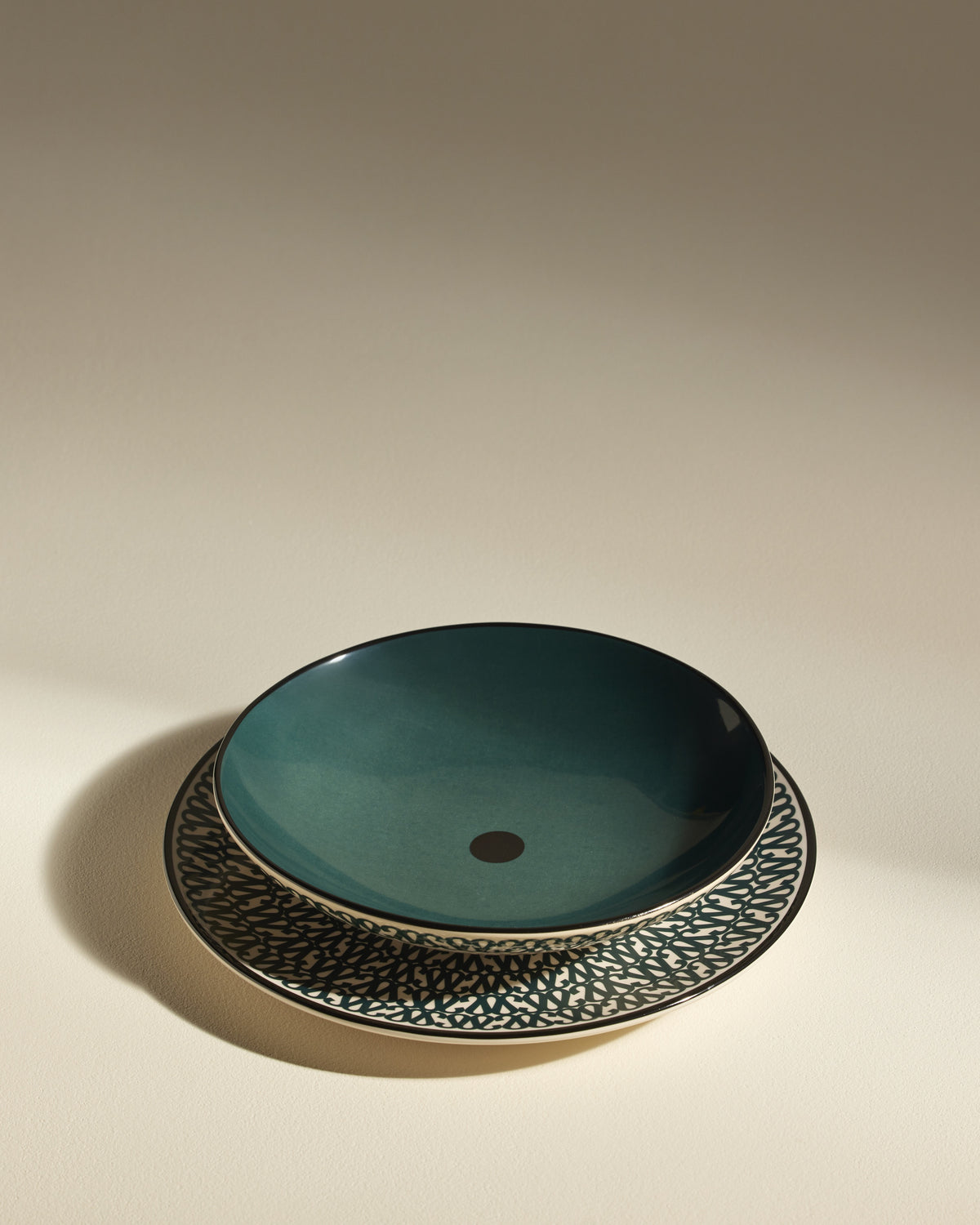 Assiette creuse Sarah - Bleu Sarah design moderne Maison Sarah Lavoine Bleu Sarah Céramique 5