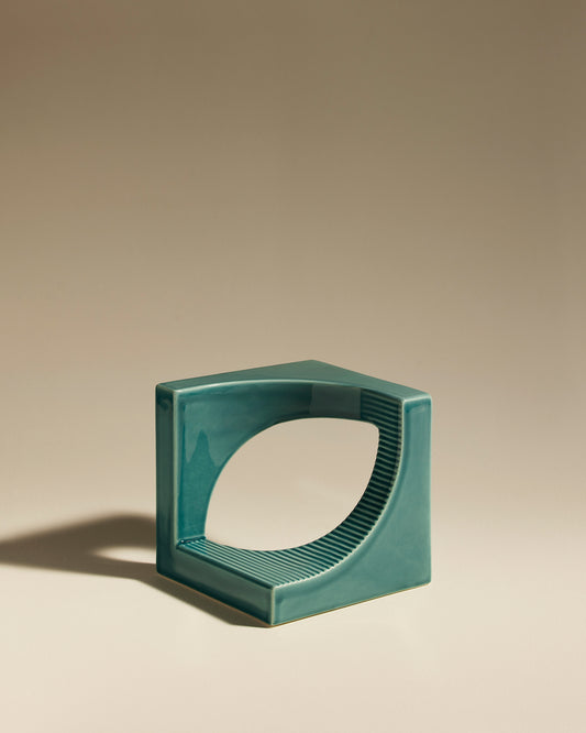 Serre-livre union - Amazonite design Maison Sarah Lavoine Amazonite Céramique 15.5 cm 16 cm 2