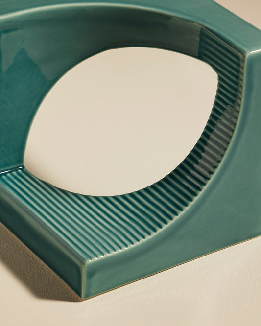 Serre-livre union - Amazonite design Maison Sarah Lavoine Amazonite Céramique 15.5 cm 16 cm 3