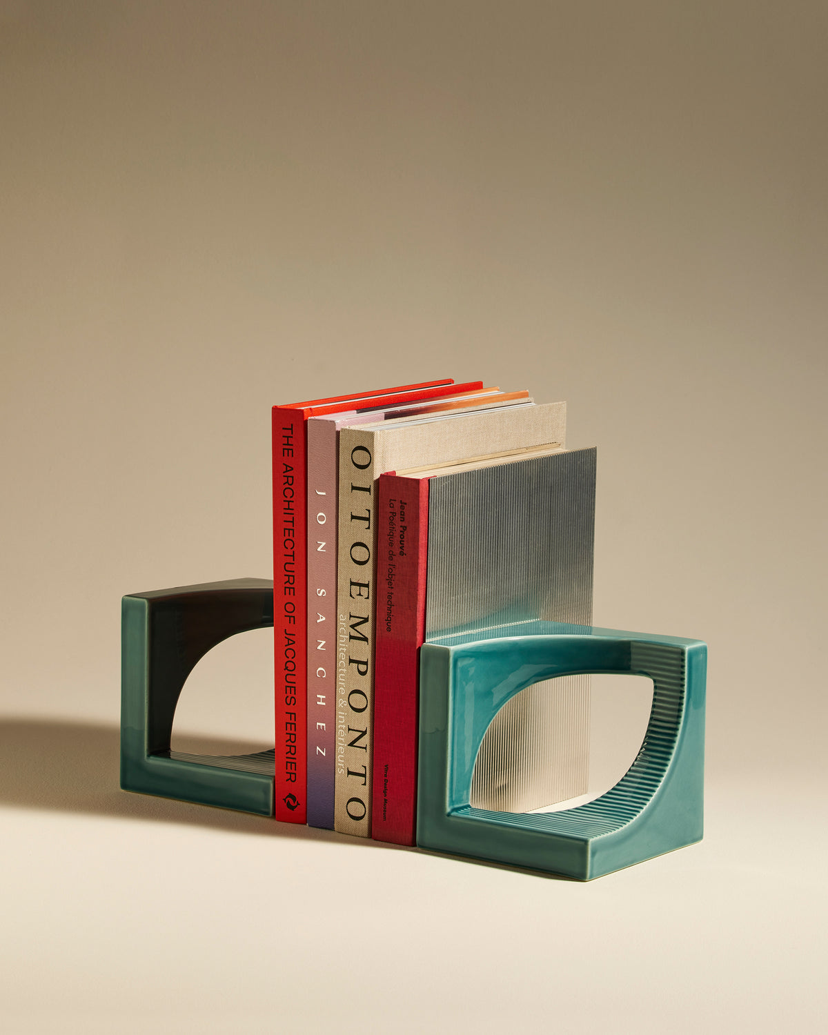 Serre-livre union - Amazonite design Maison Sarah Lavoine Amazonite Céramique 15.5 cm 16 cm 5
