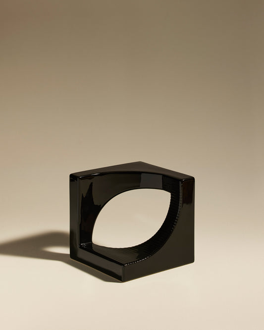 Serre-livre union - Noir design Maison Sarah Lavoine Noir Céramique 15.5 cm 16 cm 2
