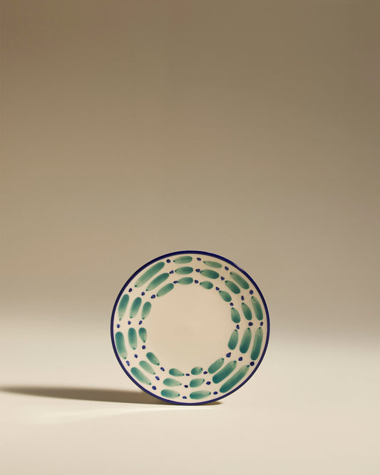 Assiette à dessert Aura - Outremer design Maison Sarah Lavoine Outremer Céramique 2