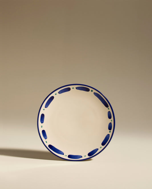 Assiette plate Aura - Outremer design Maison Sarah Lavoine Outremer Céramique 2