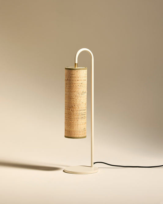Tokyo table lamp - Ecru design Maison Sarah Lavoine Ecru Powder-coated steel 53 cm 2