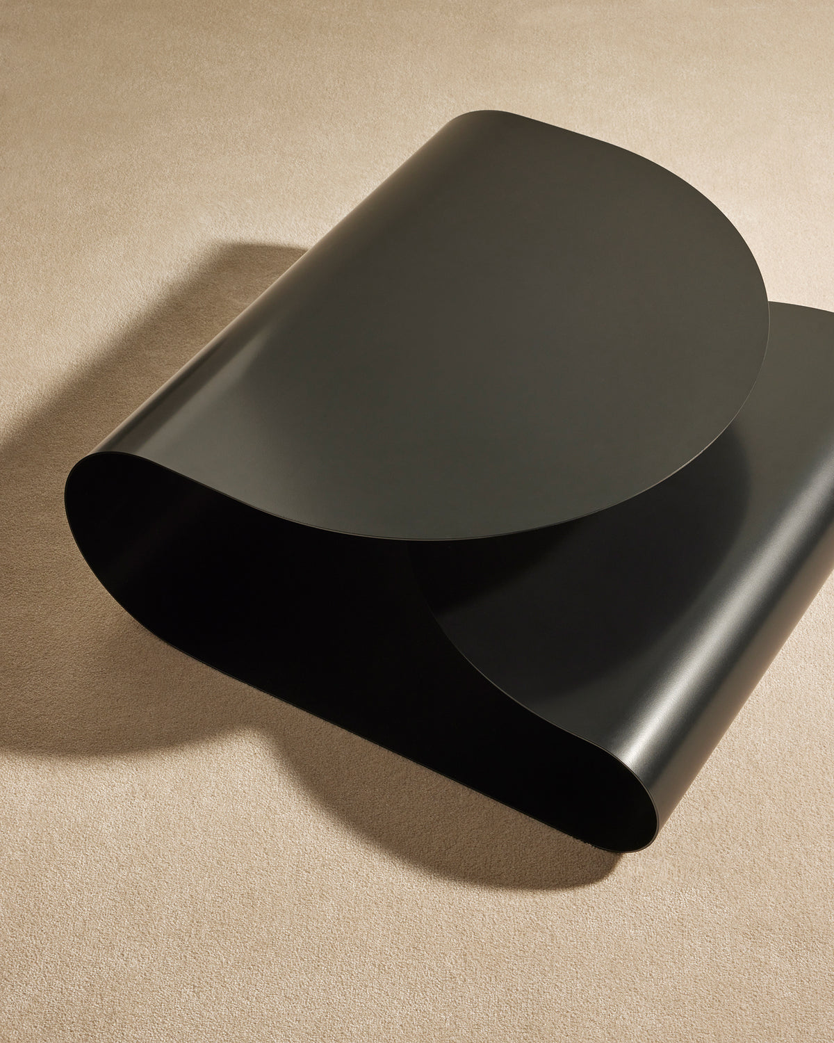 Gégé coffee table - Black design Maison Sarah Lavoine Black Steel 90 cm 35 cm 5