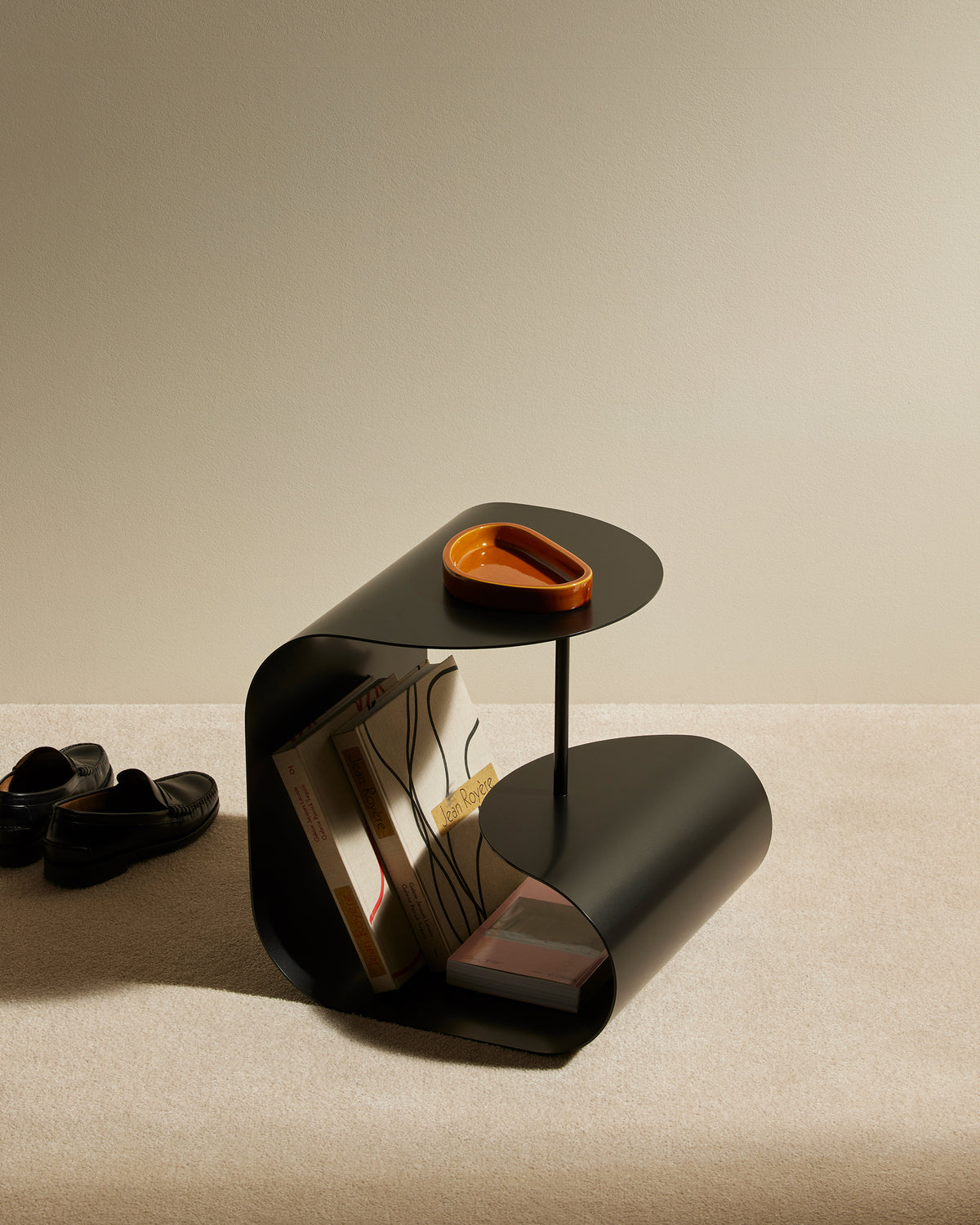Table d'appoint Gégé - Noir design Maison Sarah Lavoine Noir Acier 45 cm 45 cm 5