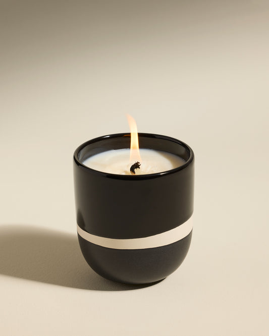 Bougie Sicilia - Noir 2 - Décoration Design
