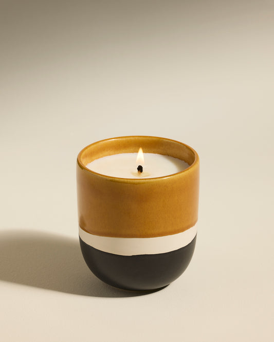 Bougie Sicilia - Fauve 2 - Décoration Design