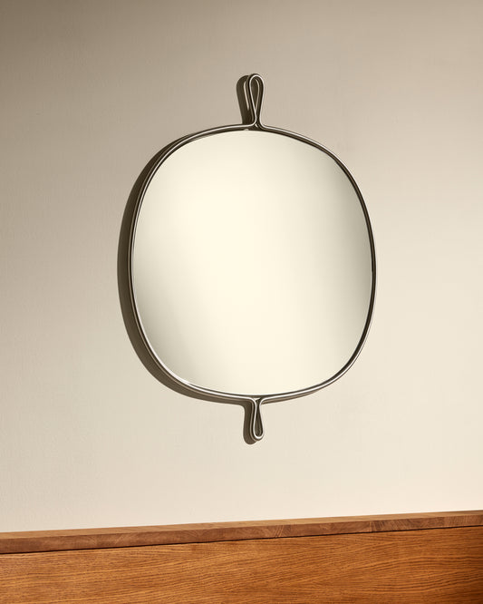 Miroir Arpège - Inox brossé 2 - Décoration Design