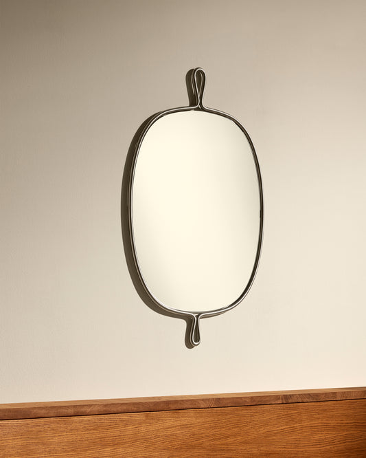 Miroir Arpège - Inox brossé 2 - Décoration Design