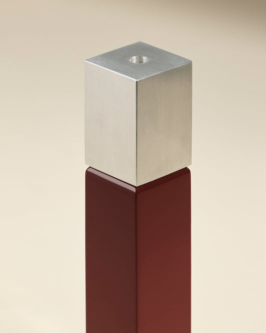 Bougeoir Oscar - Carmin 3 - Décoration Design