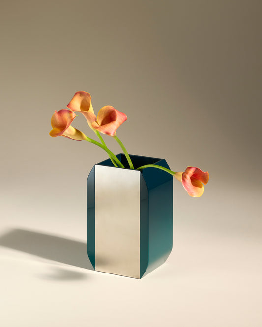 Vase Oscar - Bleu Sarah 2 - Décoration Design