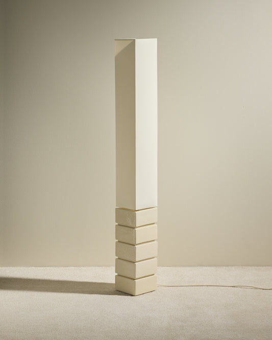 Lampadaire Tower - Ecru