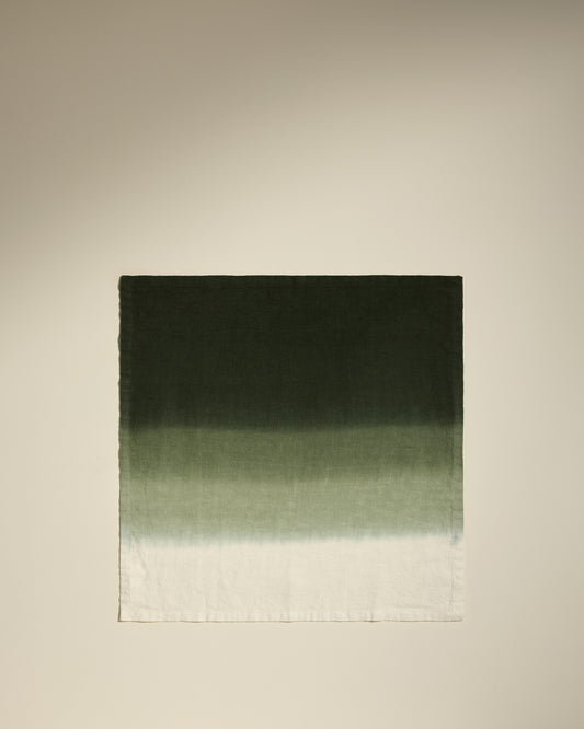 Serviette de table Dip Dye - Forêt
