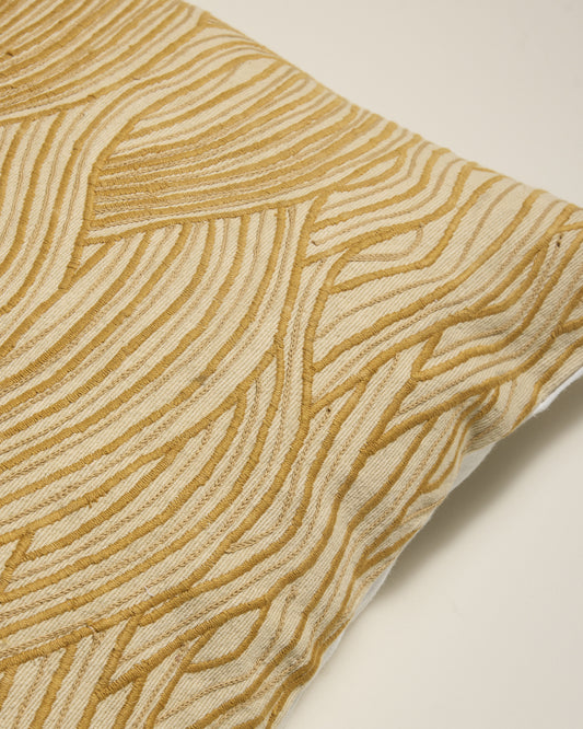 Coussin Houle - Ocre