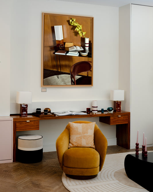 Fauteuil Bozzolo - Ocre
