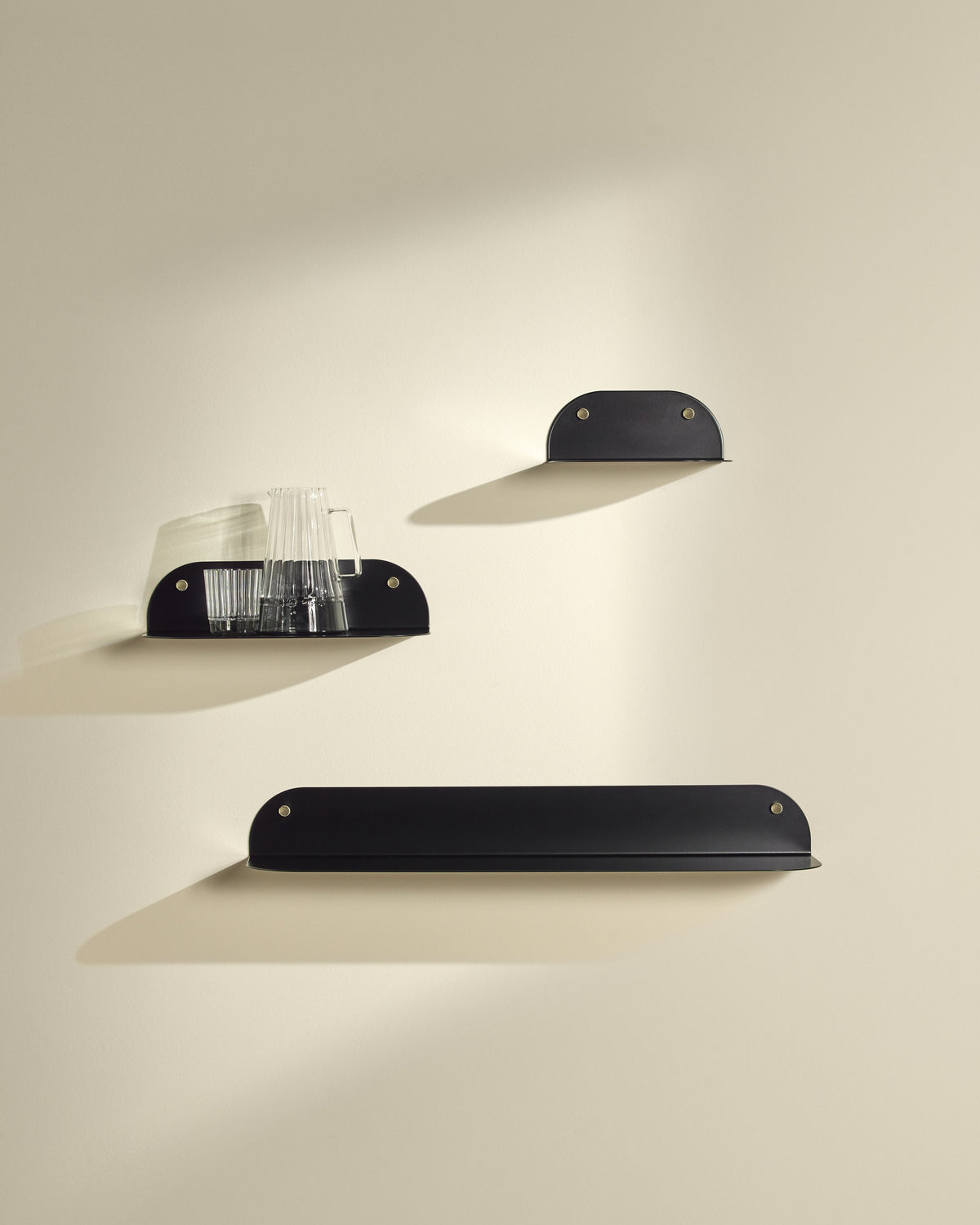 Tokyo Wall Shelf - Black design Maison Sarah Lavoine Black Steel 80 cm 10 cm 5