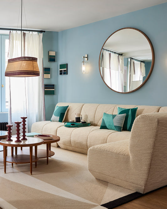 Miroir Bulle - Noyer