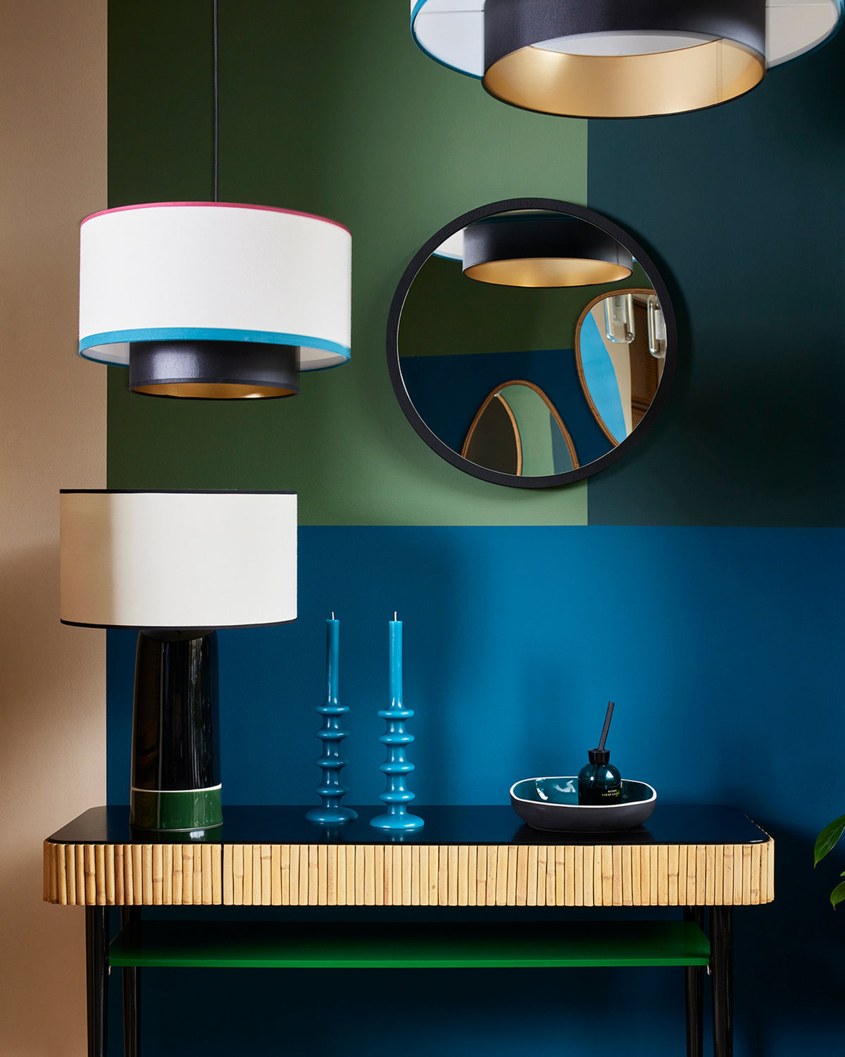 Miroir Bulle - Noir