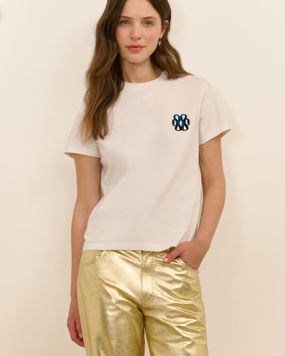 Pantalon Segur - Doré  5 - Mode Femme tendance
