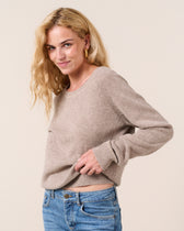 Orsay Sweater - Camel/Gold