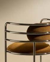 Moon Chair - Chrome