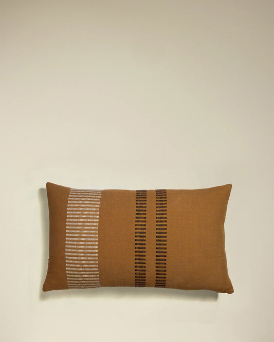 Coussin Passage - Ocre