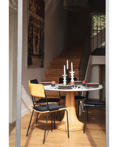 Round table Riviera White Marble design Maison Sarah Lavoine White / Natural Marble 4