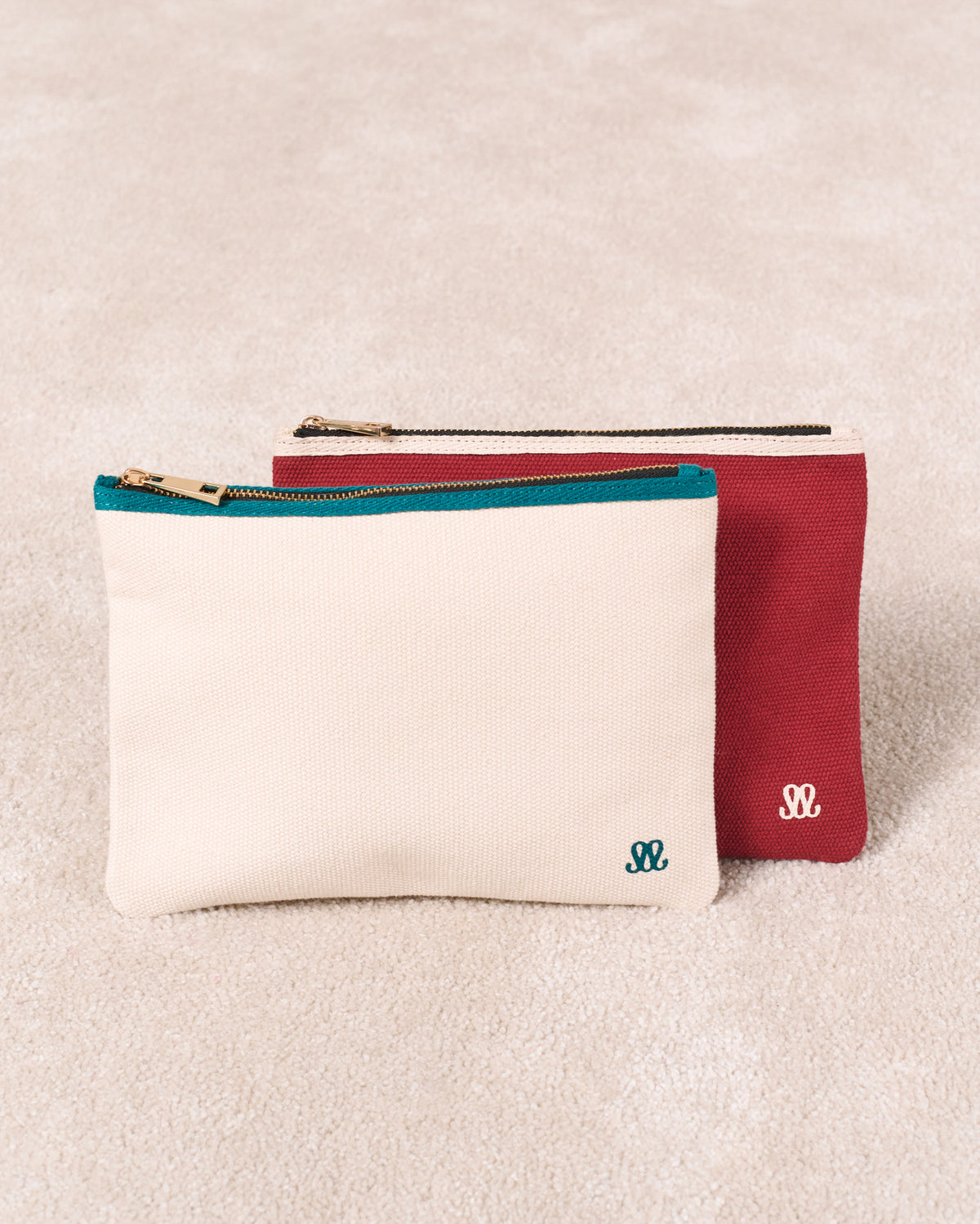 Pochette Iris - Aubergine