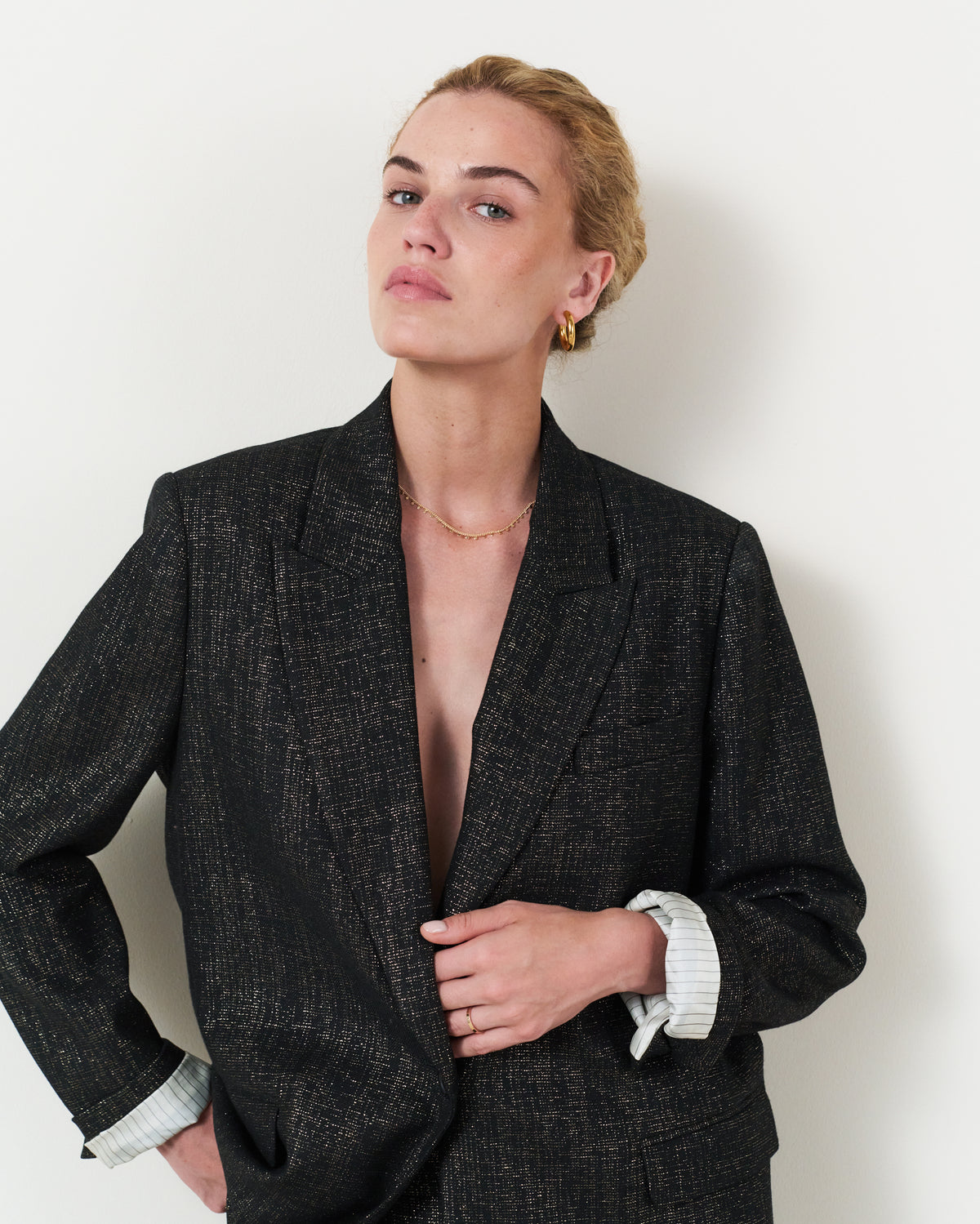 Veste Alesia - Noir Or