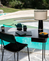 Bureau Tokyo - Noir design Maison Sarah Lavoine Noir Acier Thermolaqué 150 cm 73 cm 5